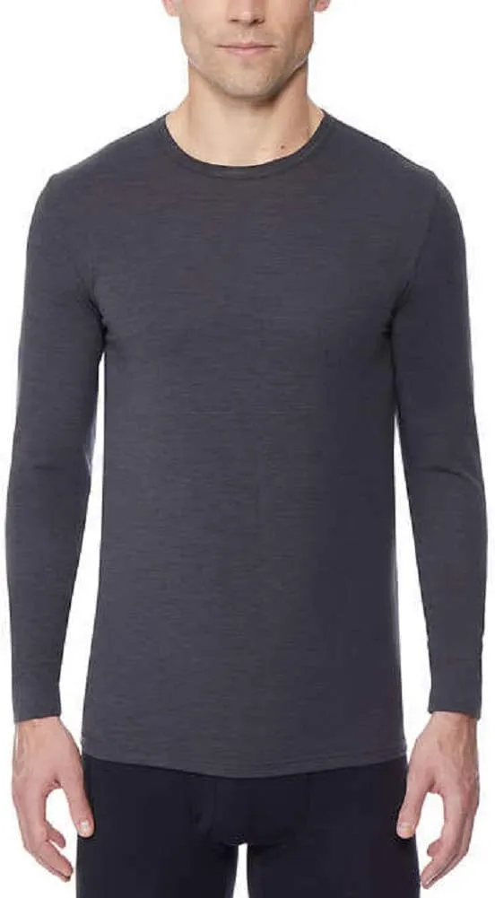 32 Degrees Heat Men's Long Sleeve Crew Neck