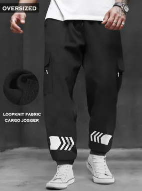 (6 Variants) Baggy Style Oversized Fit Cargo Joggers For Men