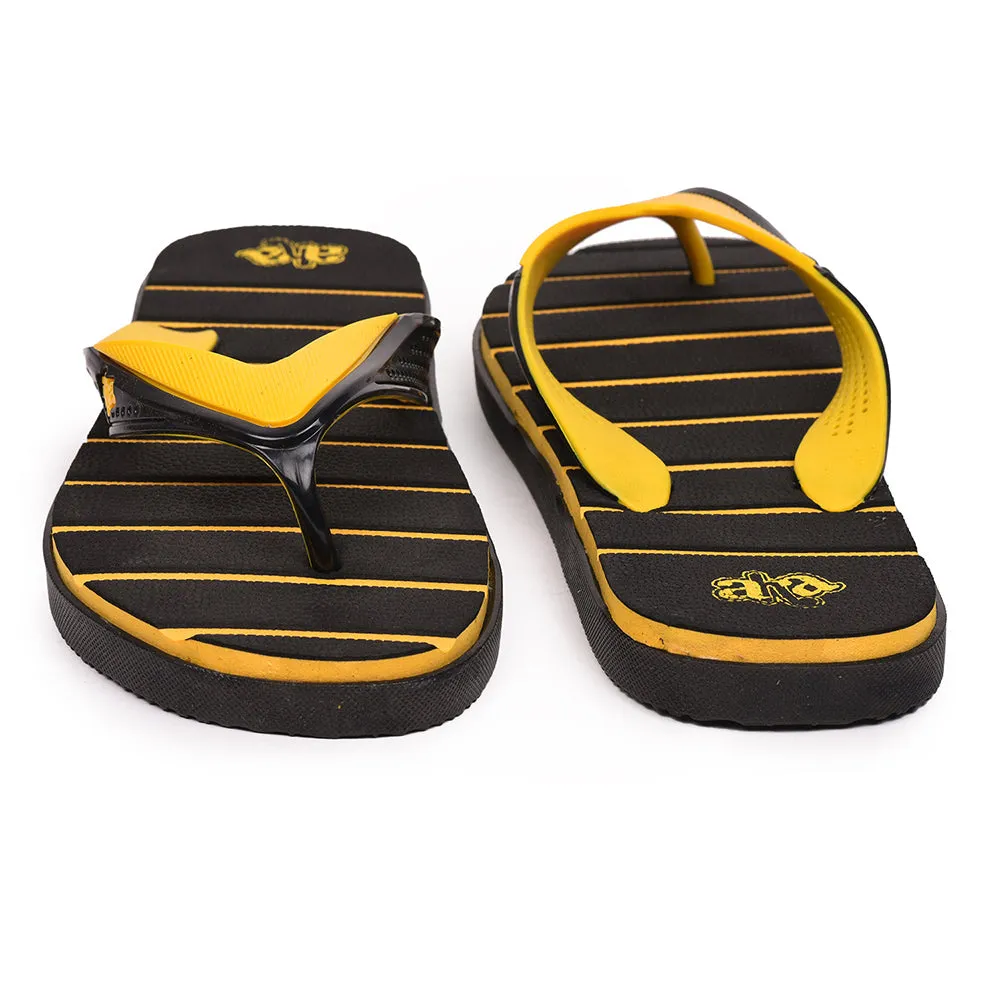 A-HA By Liberty HUNK-R3 Black Flip-Flops For Men