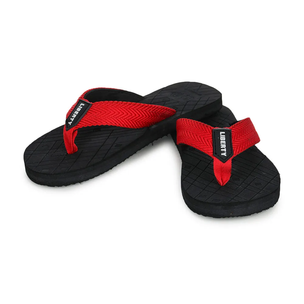 A-HA By Liberty UTM-4 Black Flip-Flop For Men