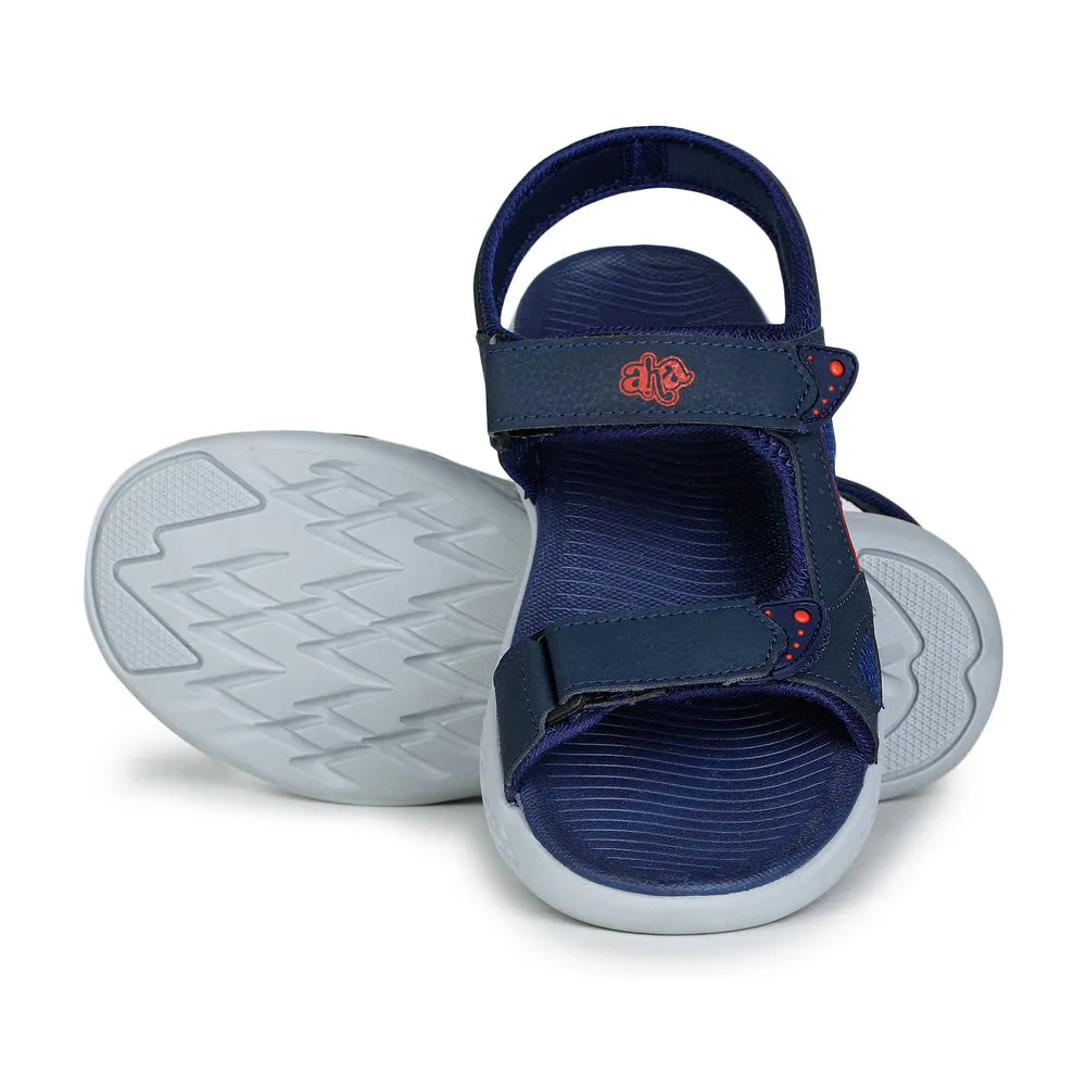 A-HA Casual Blue Sandals For Men IMPACT-2 By Liberty