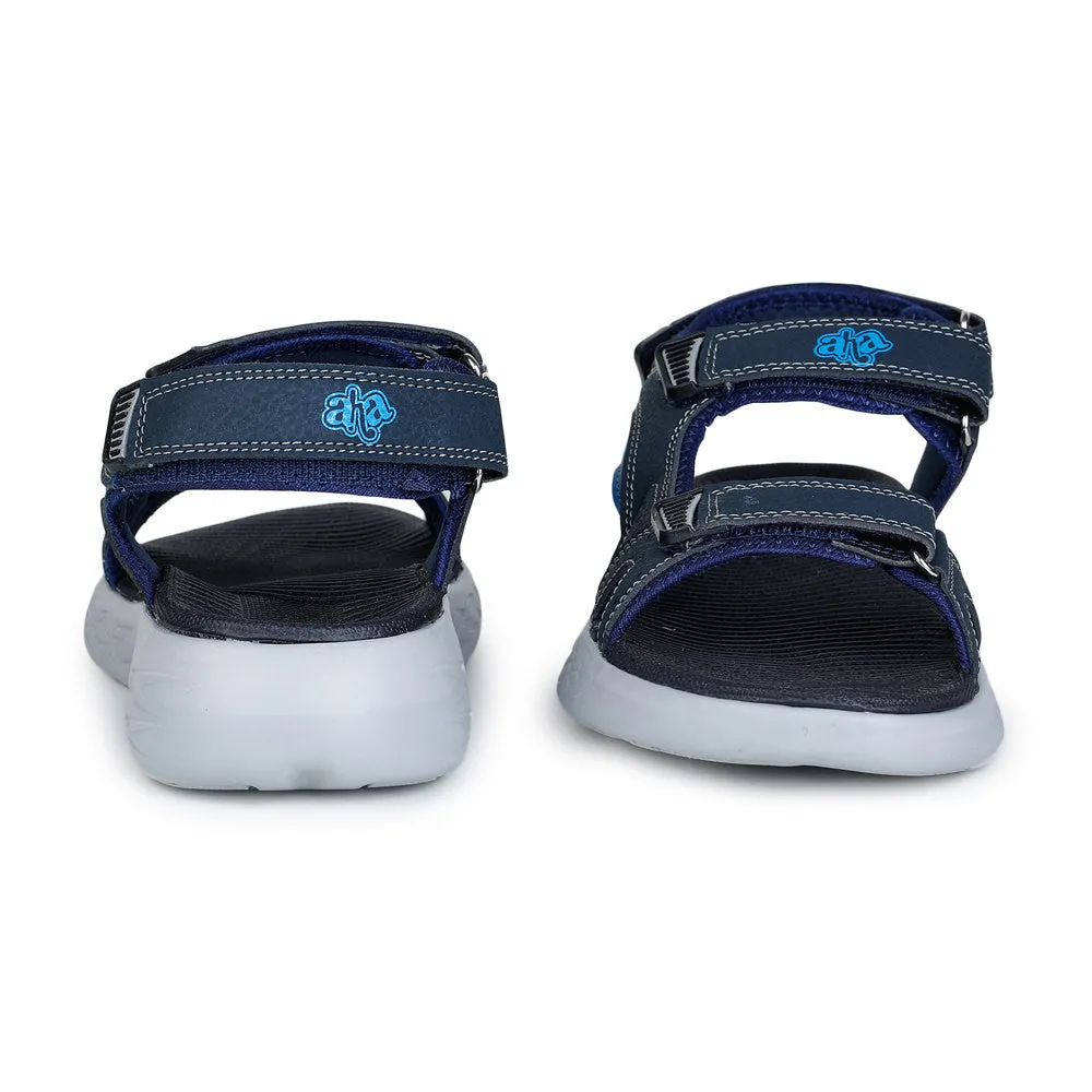 A-HA Casual Blue Sandals For Men IMPACT-9 By Liberty