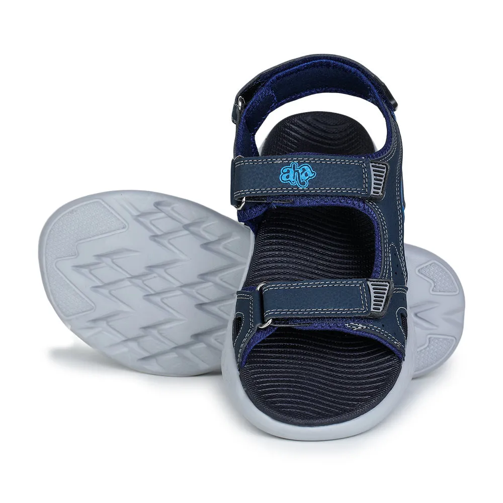 A-HA Casual Blue Sandals For Men IMPACT-9 By Liberty