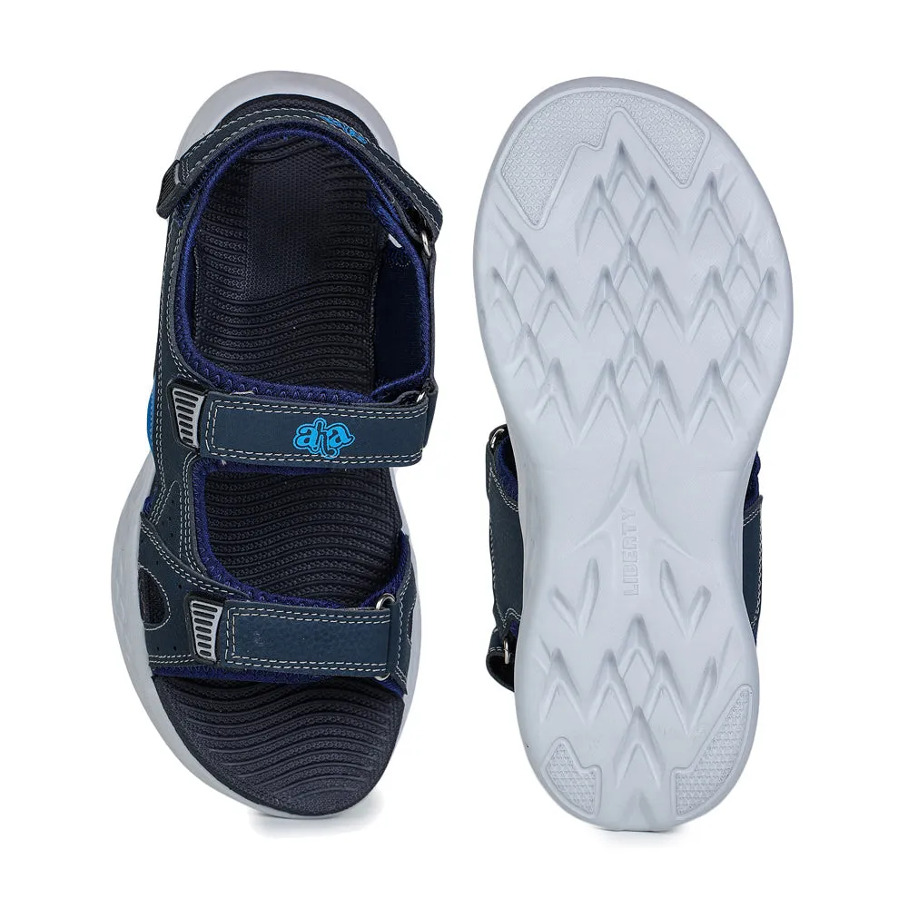 A-HA Casual Blue Sandals For Men IMPACT-9 By Liberty