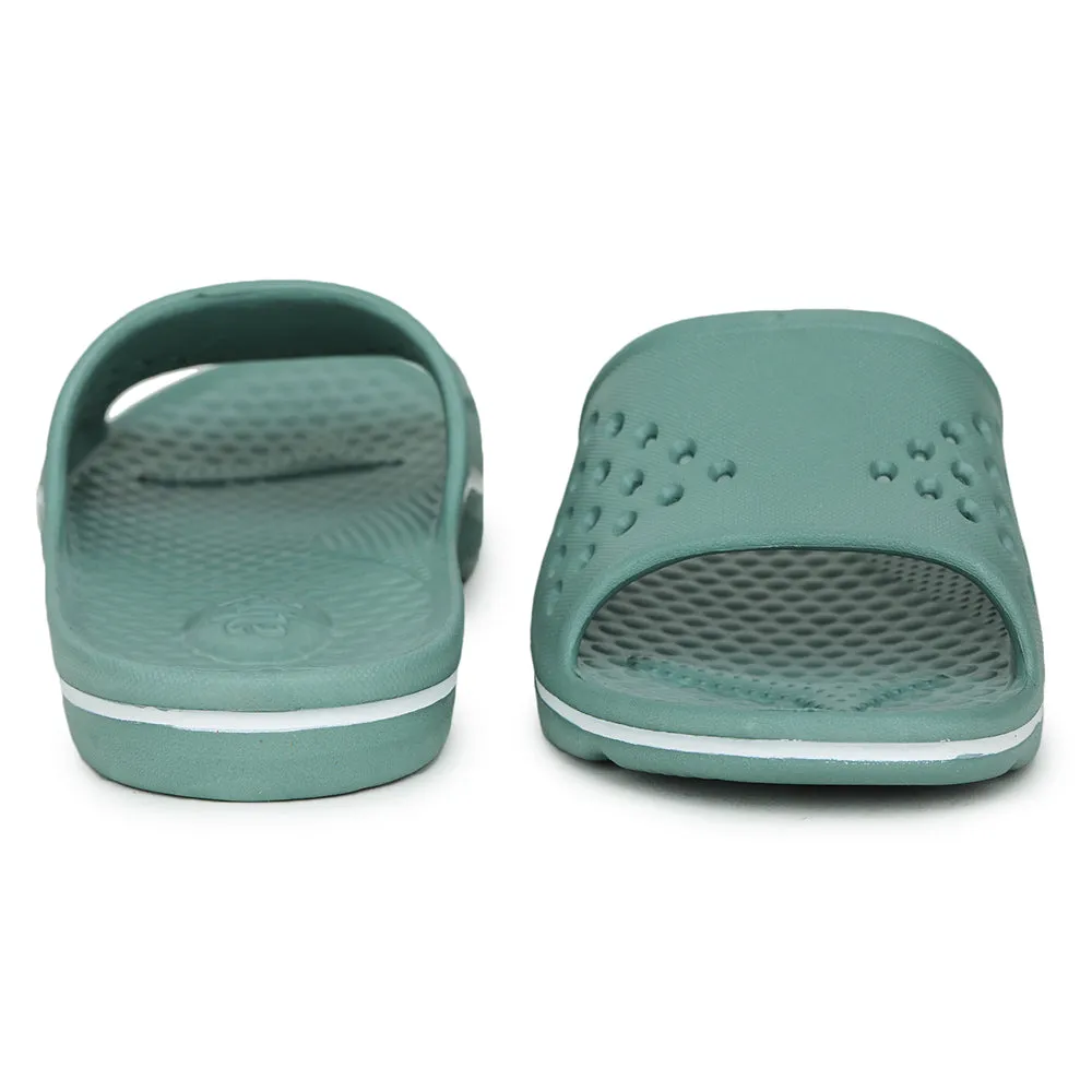 A-Ha (Green) Slides For Men RAMP By Liberty