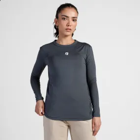 Active Fuse Full Sleeves Tee (Dark Grey)