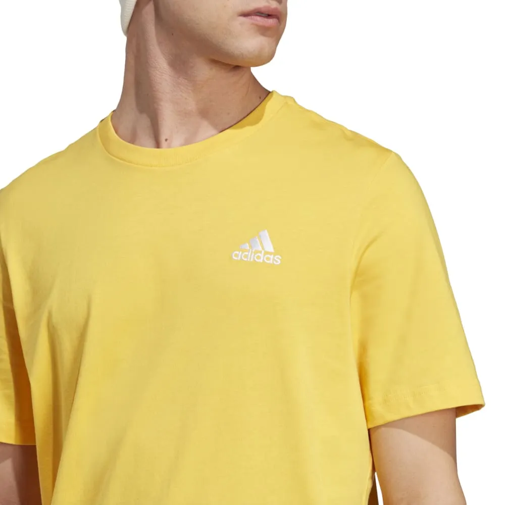 adidas Essentials SIngle Jersey Embroidered Small Logo Men's Tee