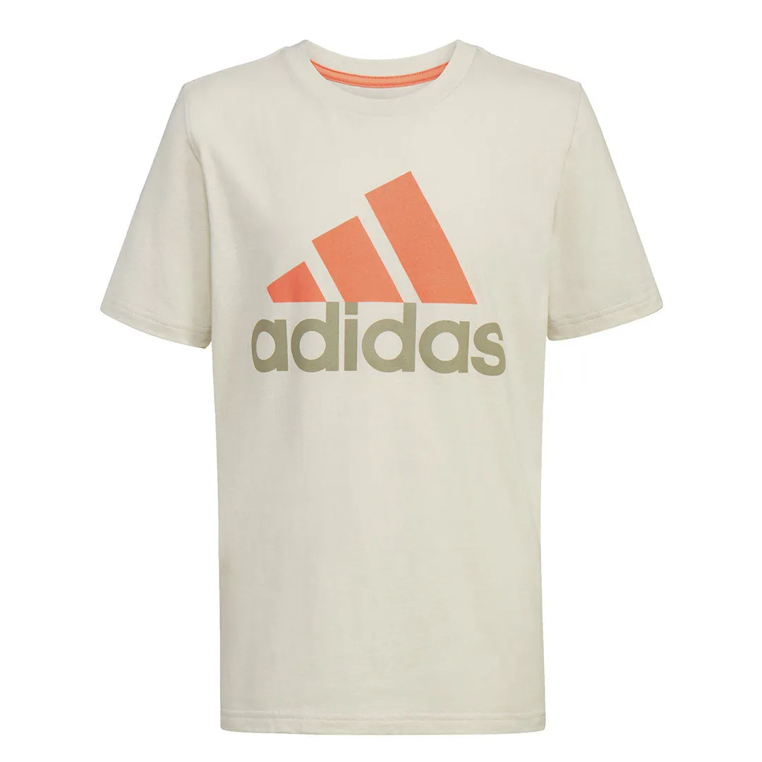 adidas - Kids' (Junior) 2-Tone Logo T-Shirt (GB8783)