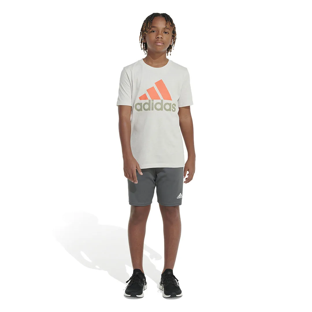 adidas - Kids' (Junior) 2-Tone Logo T-Shirt (GB8783)