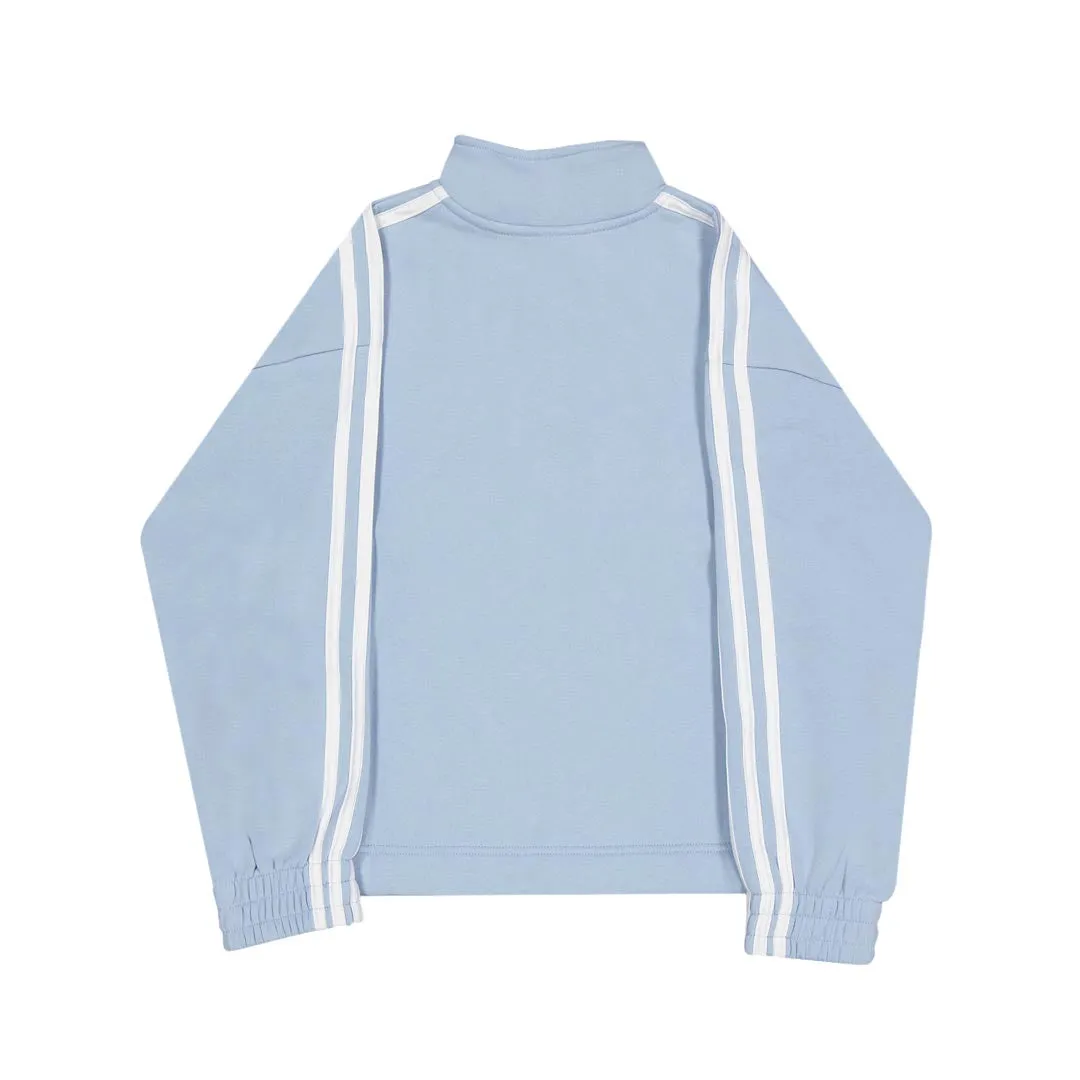 adidas - Kids' (Youth) 3 Stripe CTN Mockneck Pullover Sweatshirt (IQ5938)