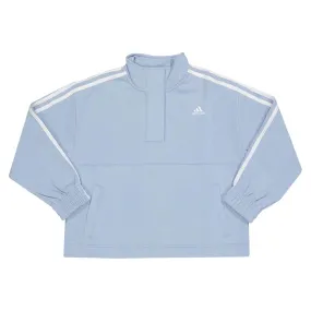 adidas - Kids' (Youth) 3 Stripe CTN Mockneck Pullover Sweatshirt (IQ5938)