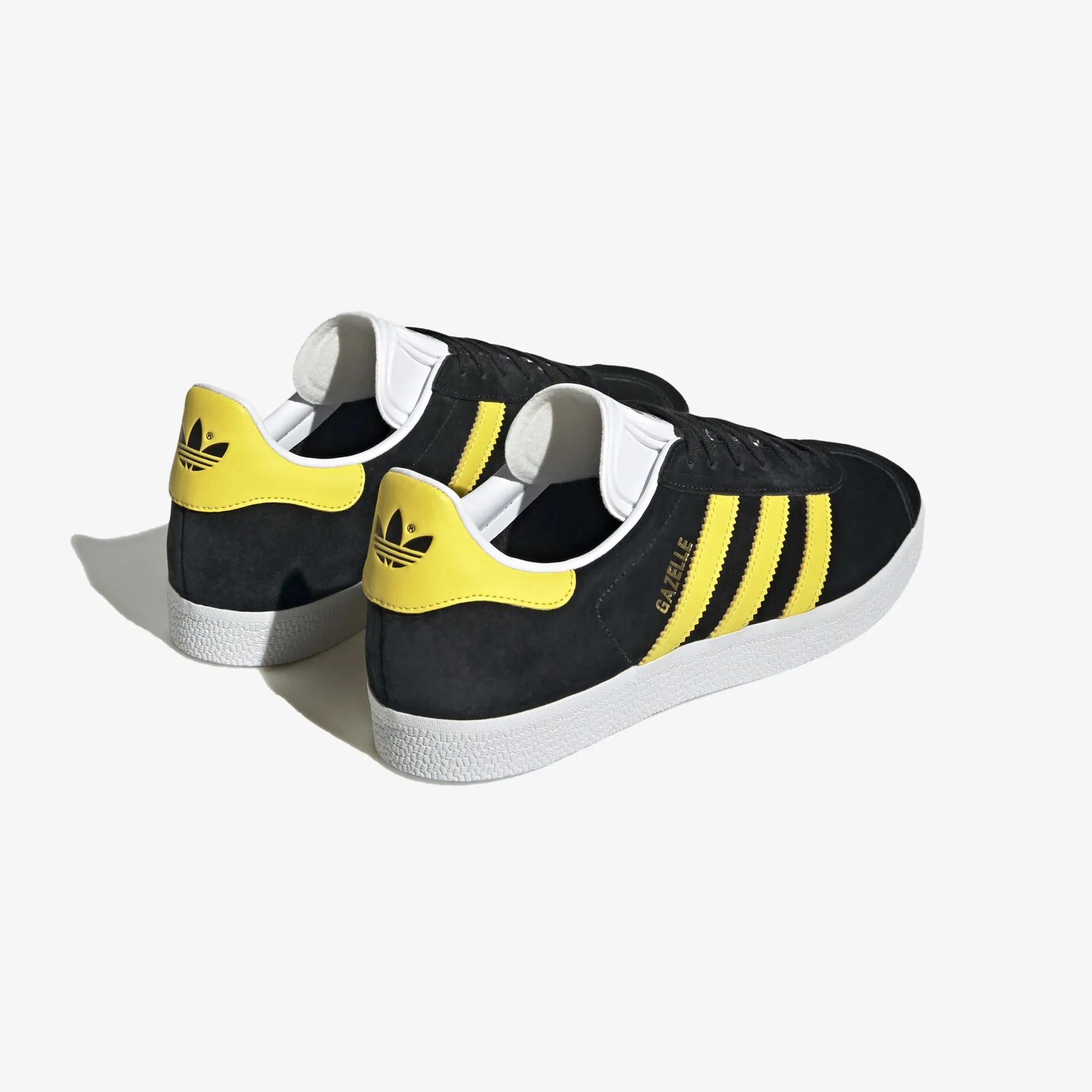 Adidas Originals | GAZELLE  { BLACK/YELLOW