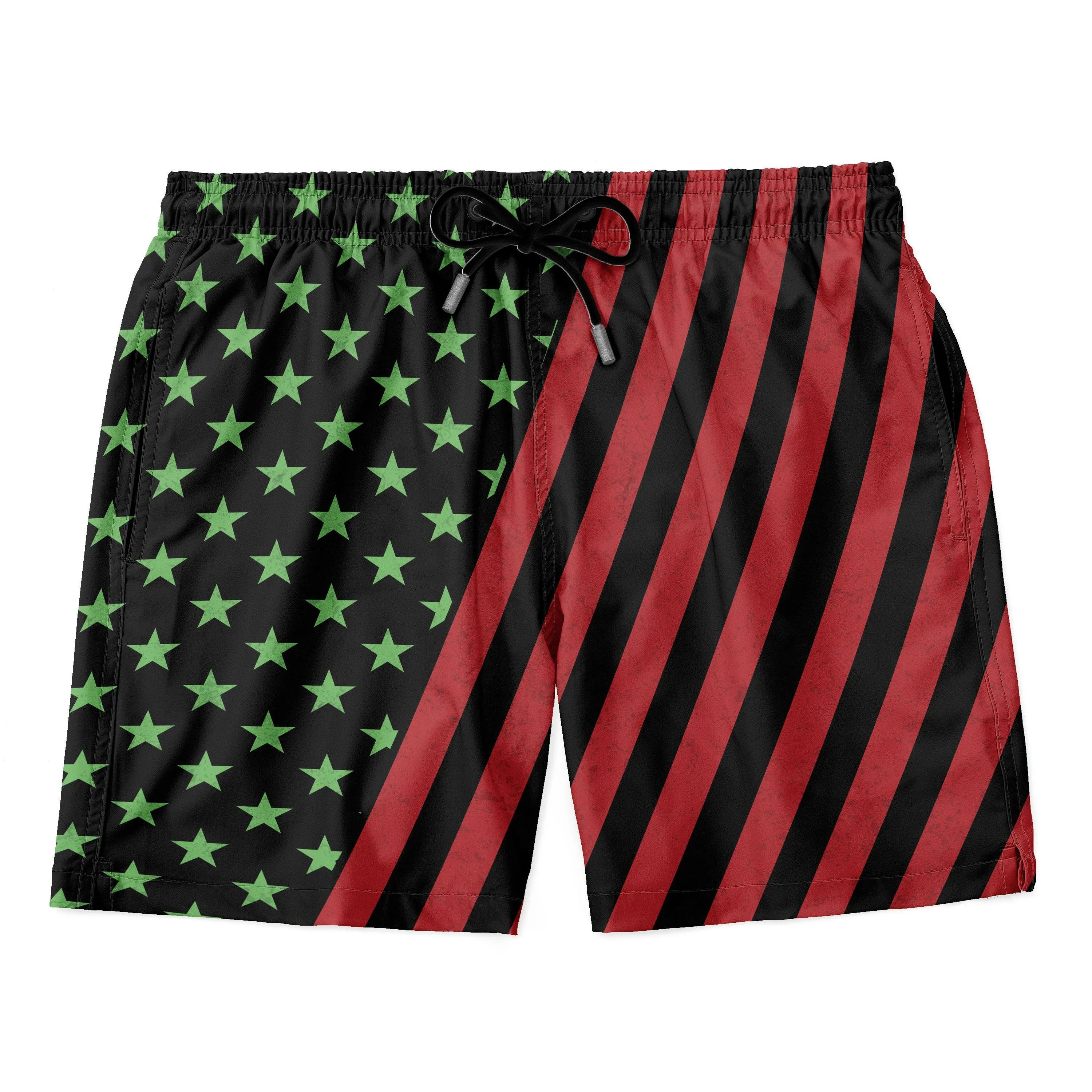 African American Flag Shorts