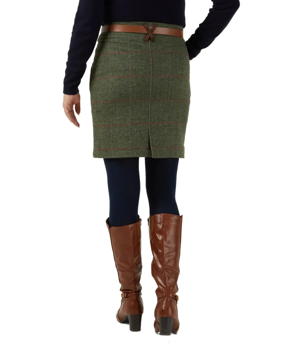 Alan Paine Combrook Tweed Skirt