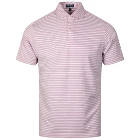 Albatross Cotton Blend Stripe Pique Polo Valencia - SS24