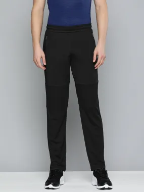 Alcis Men Black Solid Slim Fit Track Pants