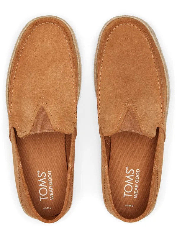 Alonso Loafers Tan Suede Espadrilles