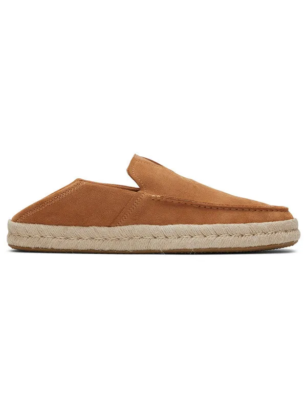 Alonso Loafers Tan Suede Espadrilles