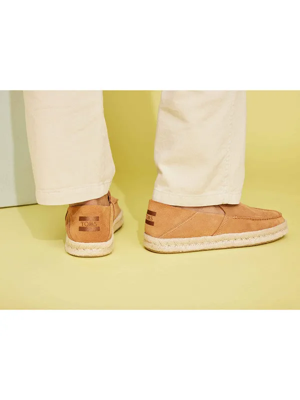 Alonso Loafers Tan Suede Espadrilles