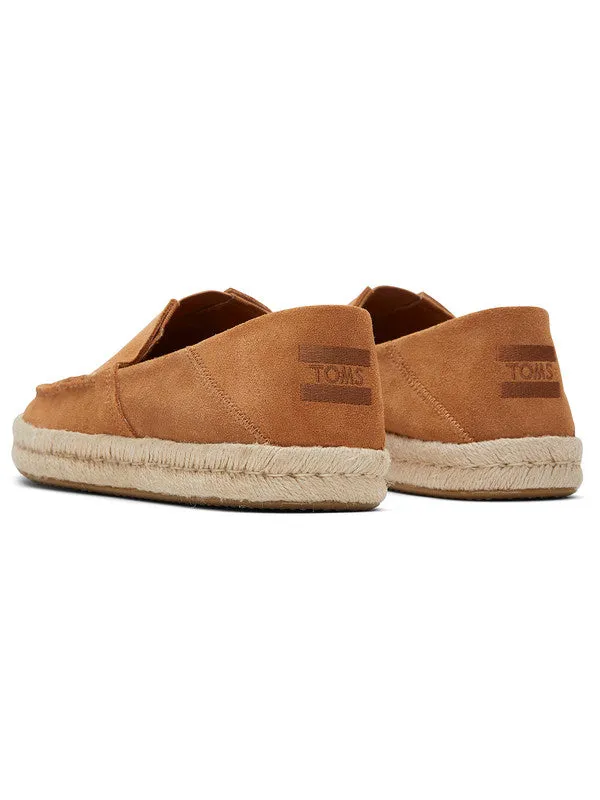 Alonso Loafers Tan Suede Espadrilles