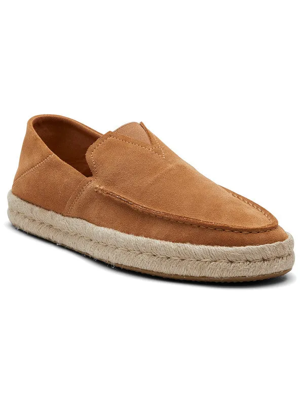 Alonso Loafers Tan Suede Espadrilles