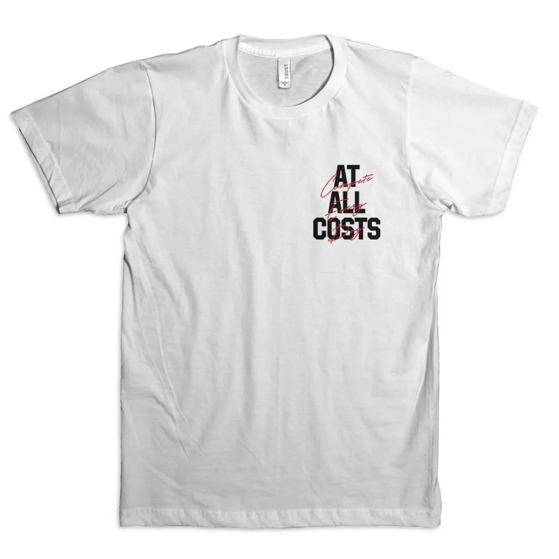 At All Costs T-shirt | White