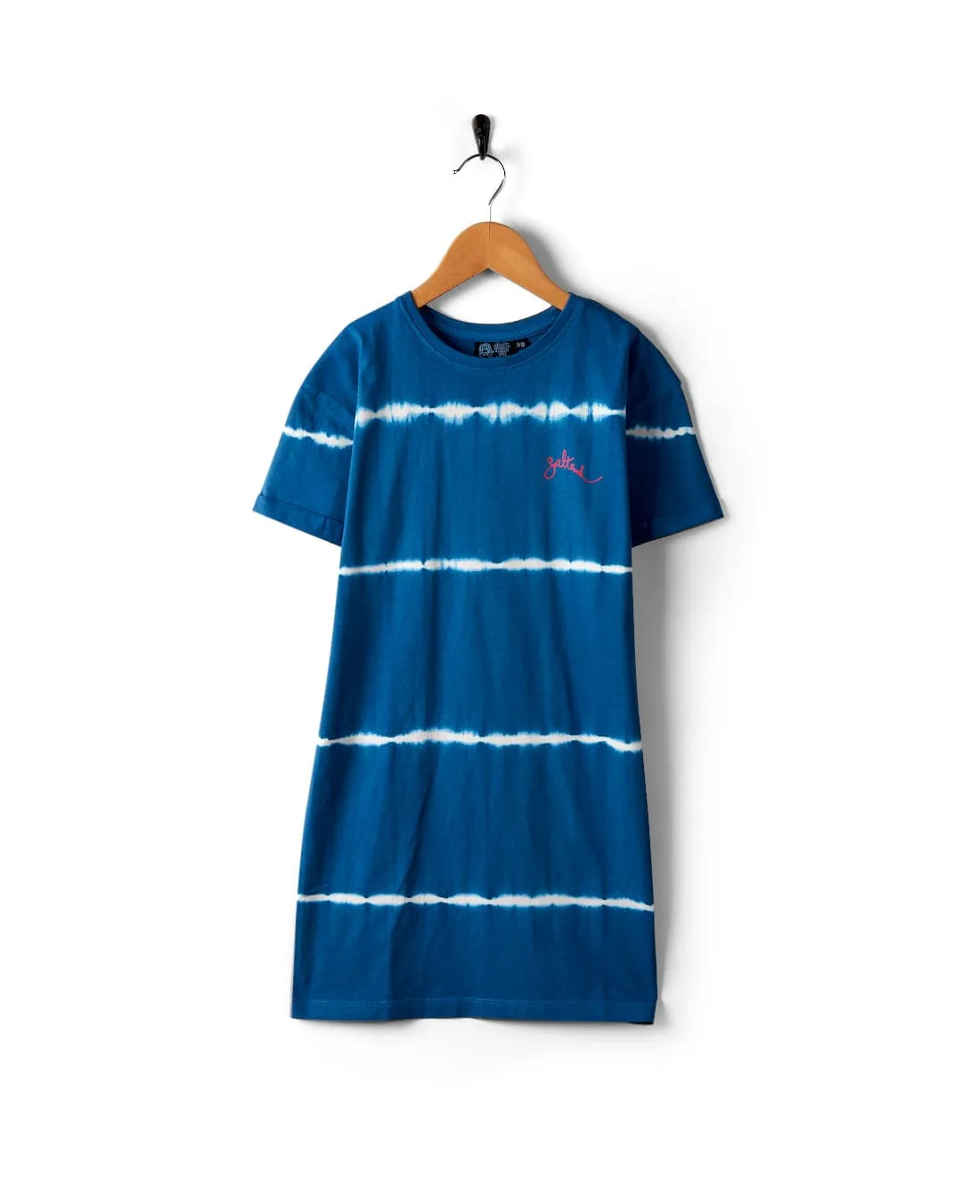 Aubrey - Kids T-Shirt Dress - Blue