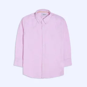 Baby Pink Cotton Shirt