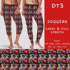 Batch #186 - Vote Collection - Closes 8/27 - ETA early Oct. - DT03 Full and Capri Length Joggers