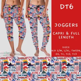 Batch #186 - Vote Collection - Closes 8/27 - ETA early Oct. - DT06 Full and Capri Length Joggers