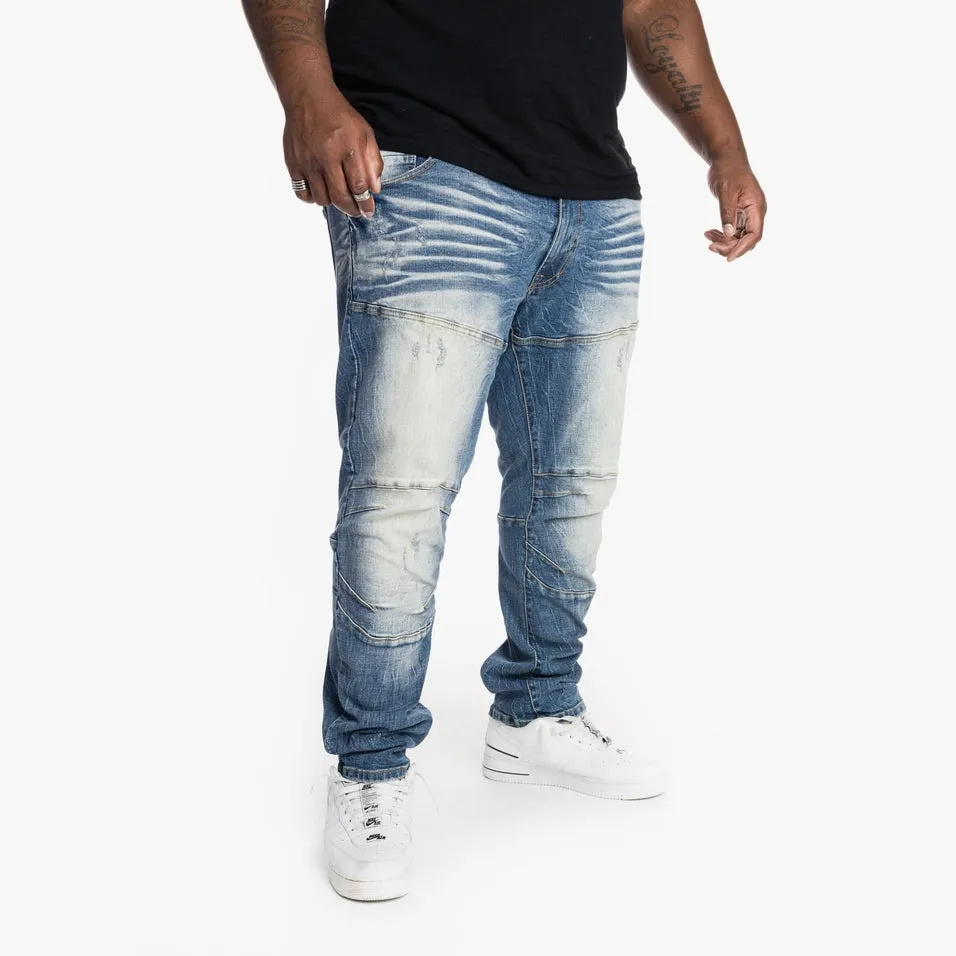 Big and Tall Clean Engineered Jeans - Elysian Blue