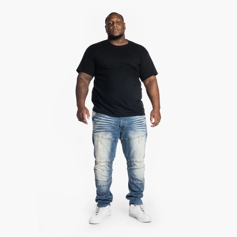 Big and Tall Clean Engineered Jeans - Elysian Blue