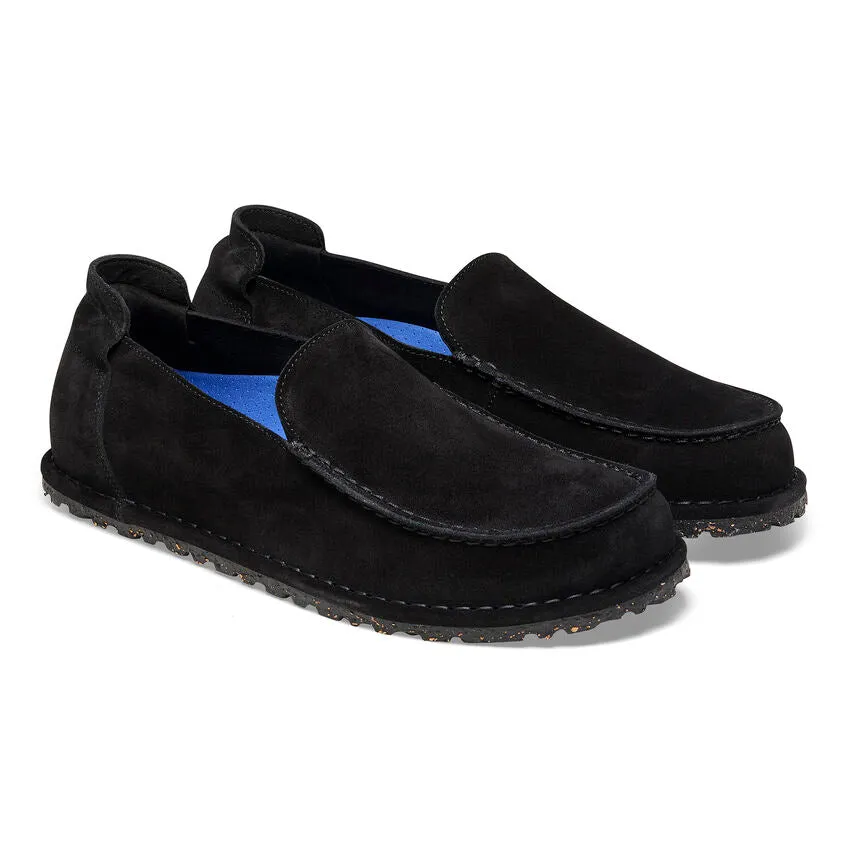 Birkenstock Women's Utti Suede Leather (Black - Narrow fit)