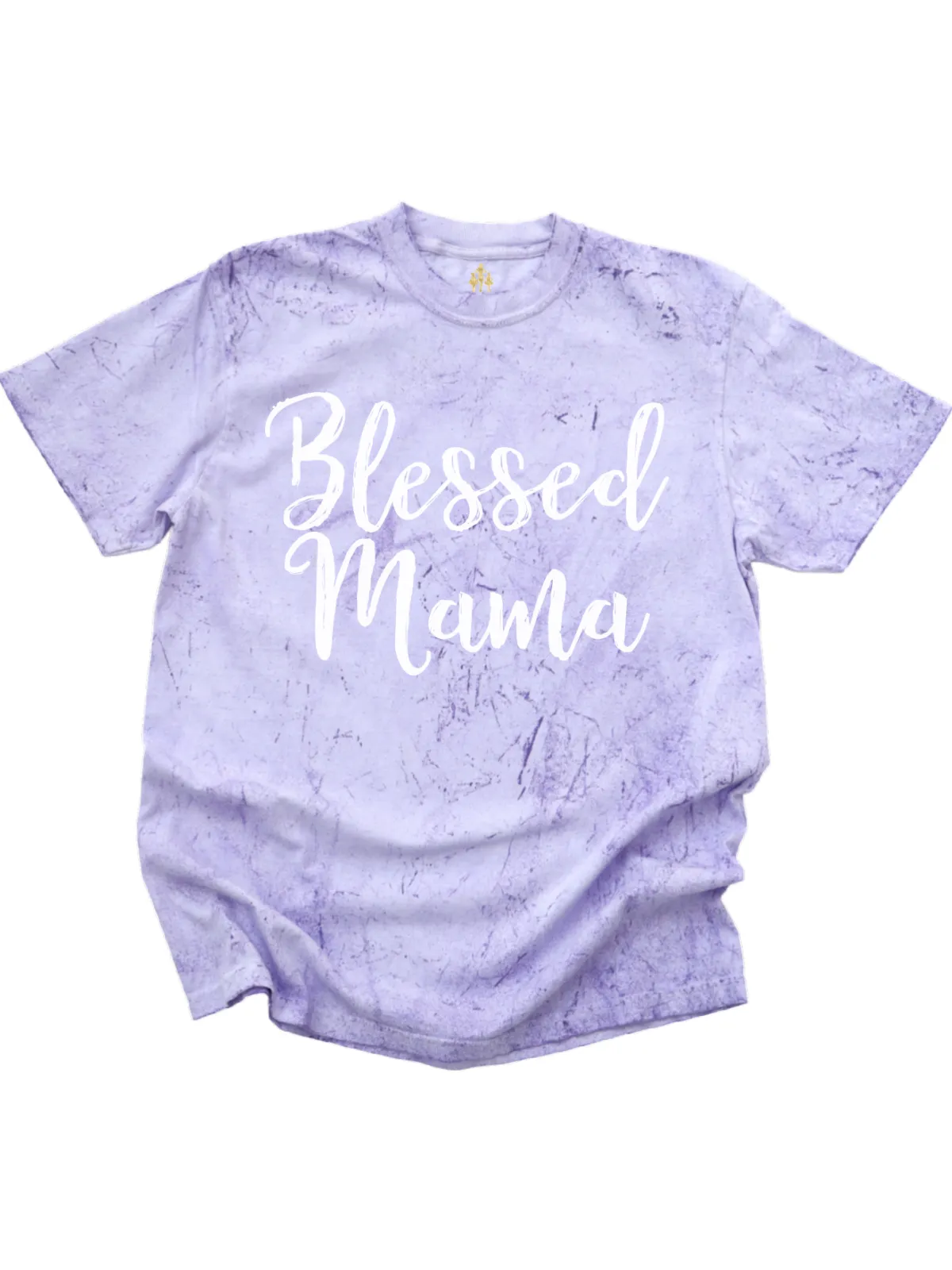 Blessed Mama Tie Dye Shirts - Green, Purple, Pink & Blue