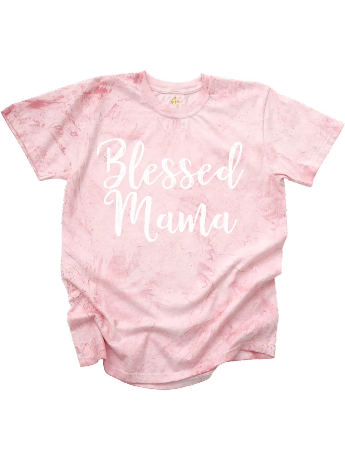 Blessed Mama Tie Dye Shirts - Green, Purple, Pink & Blue