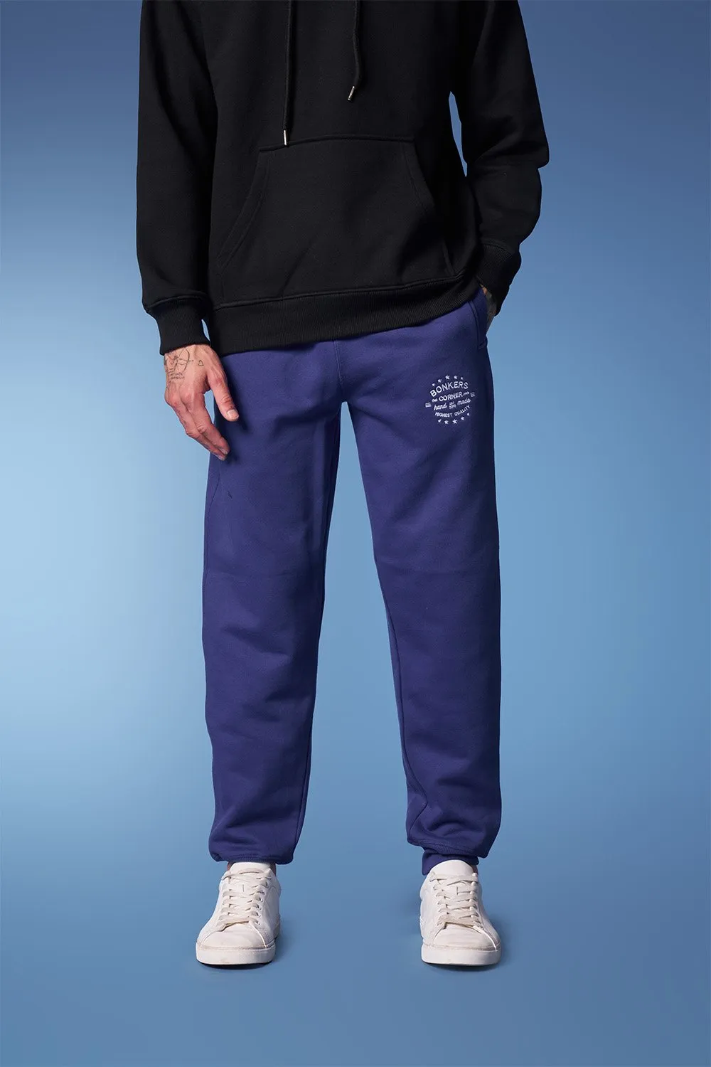 Blue Heavyweight Joggers