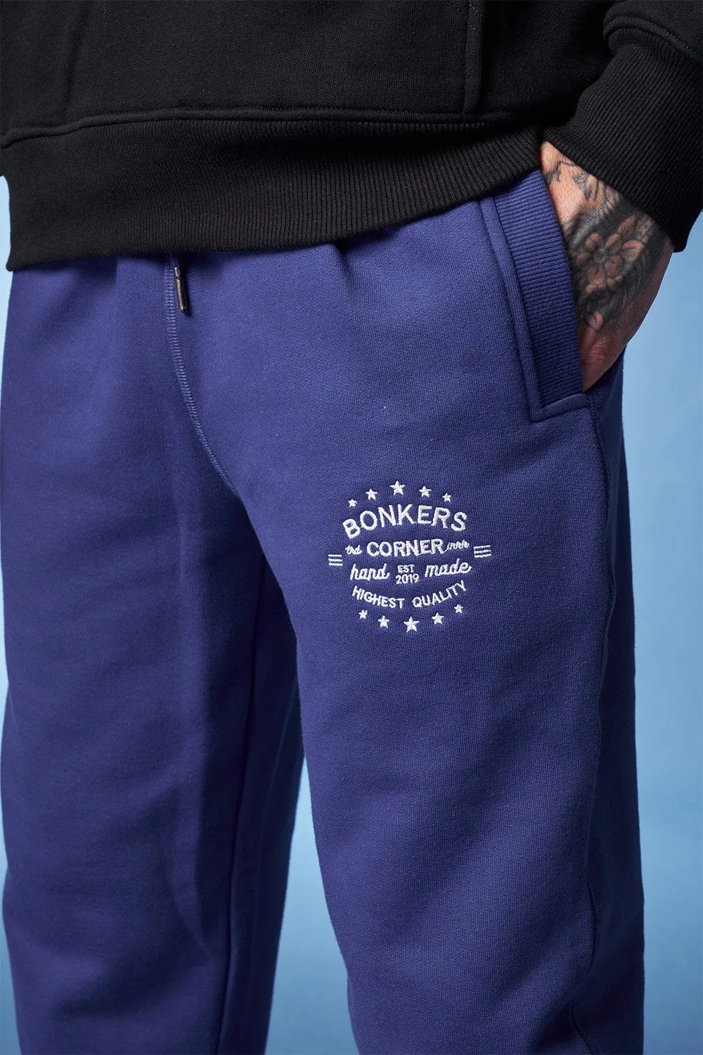 Blue Heavyweight Joggers