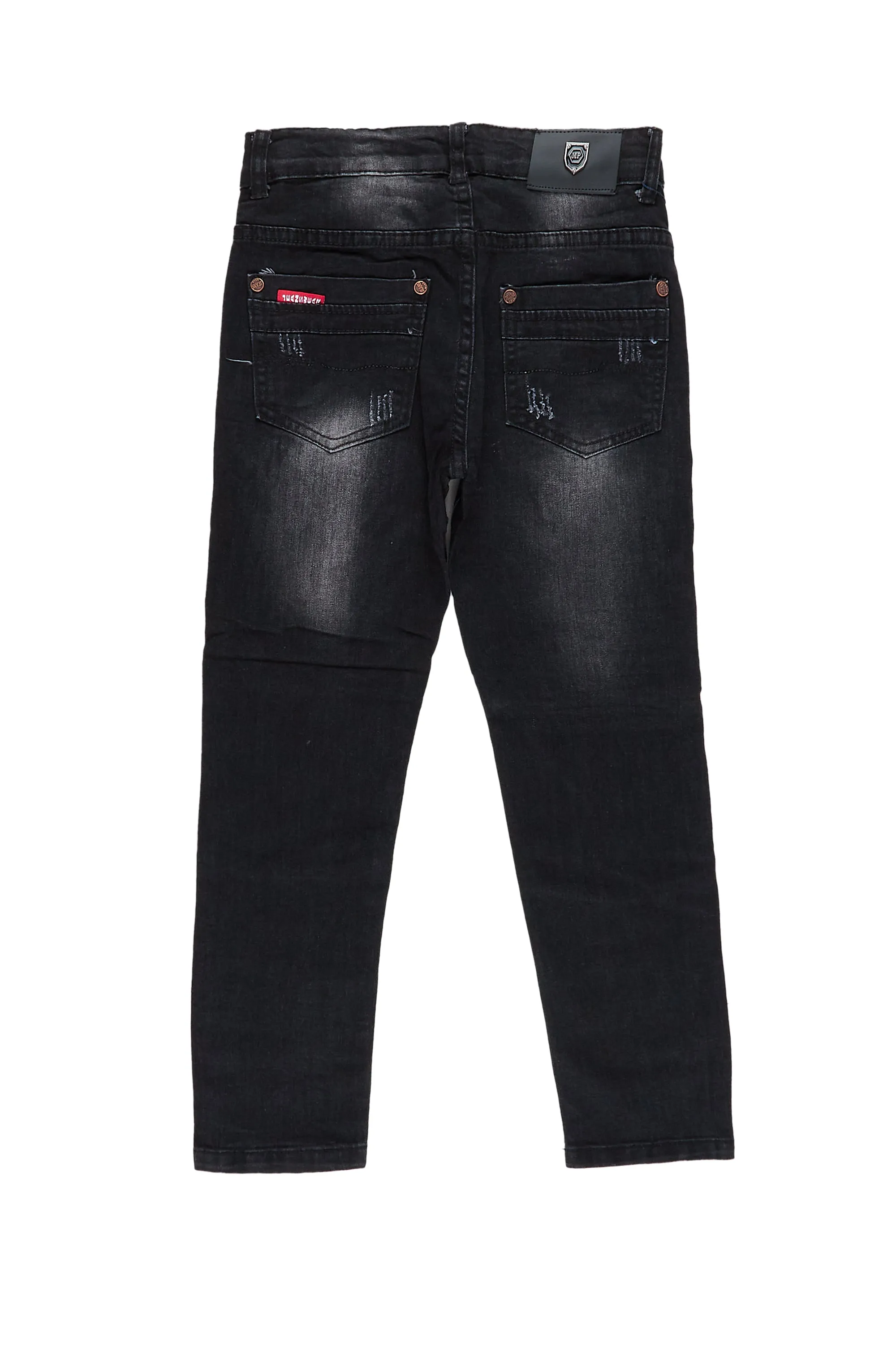 Boys Camilo Black Biker Jean