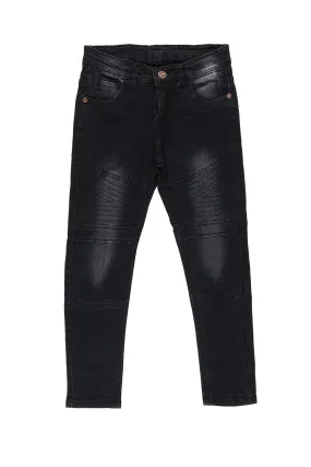 Boys Camilo Black Biker Jean