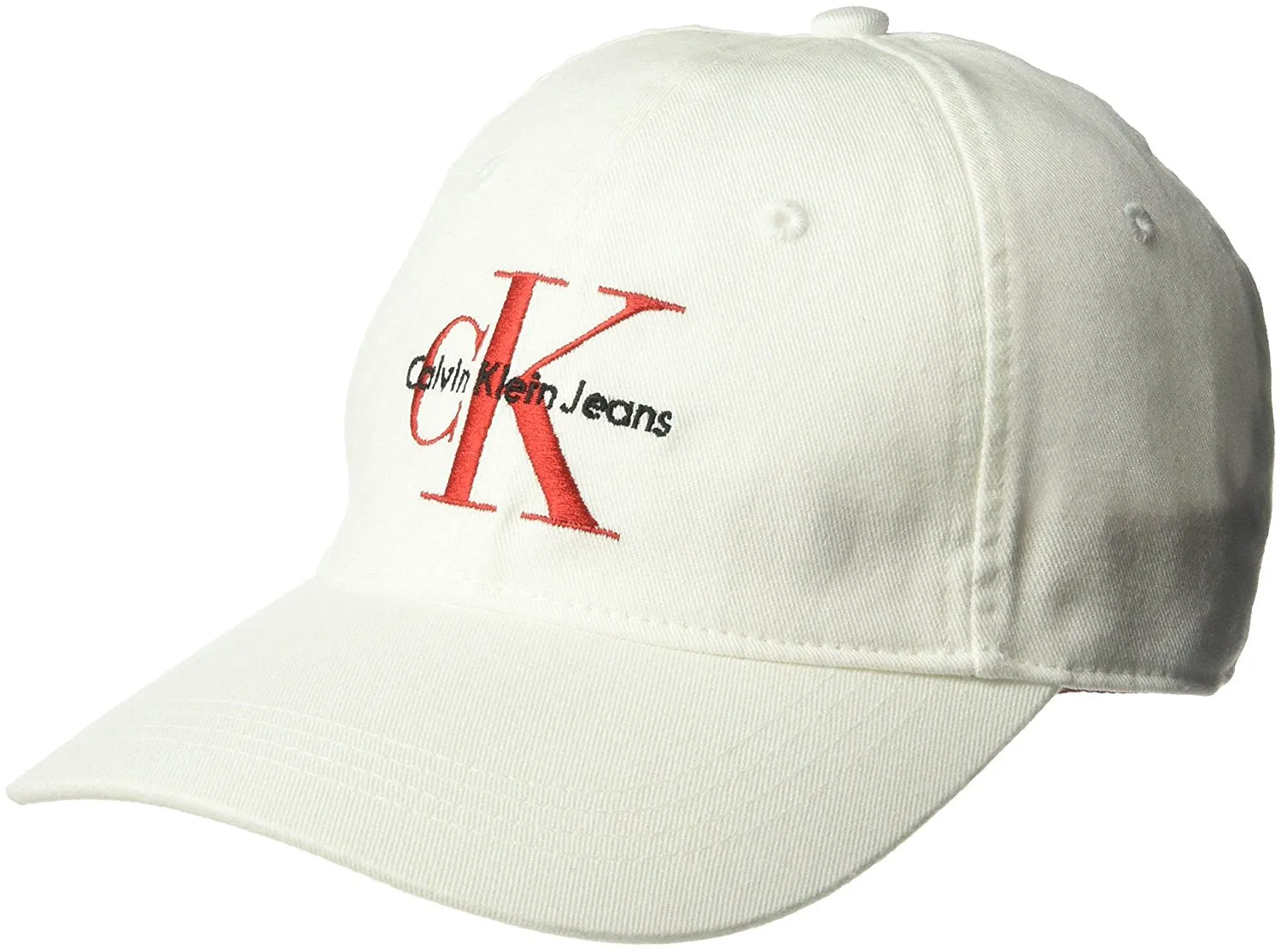 Calvin Klein Jeans Men's Embroidered Monogram Logo Baseball Dad Hat