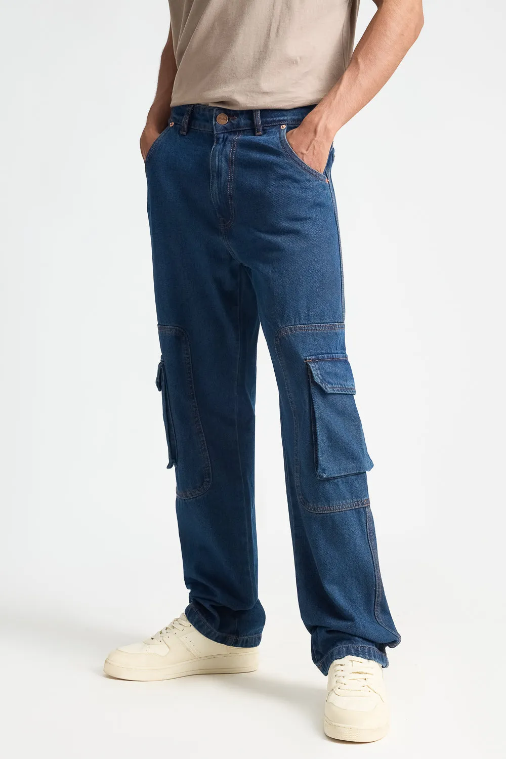 Cargo Men's Blue Jeans