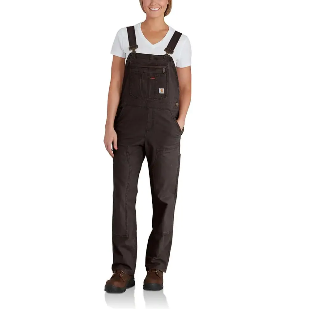 Carhartt 102438 Rugged Flex Loose Fit Canvas Bib Overall