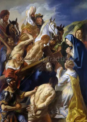 Carrying of the Cross – Jordaens