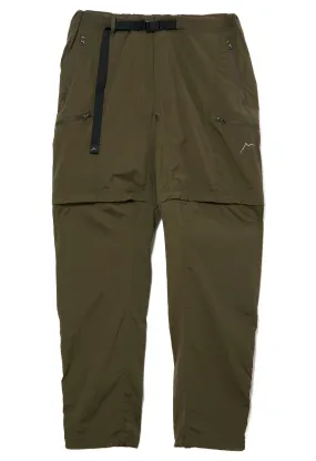 CAYL Cargo 2 Way Pants - Army Green