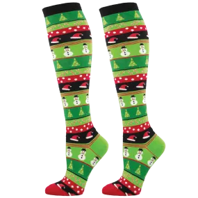 Christmas Icons Women's Knee High Socks