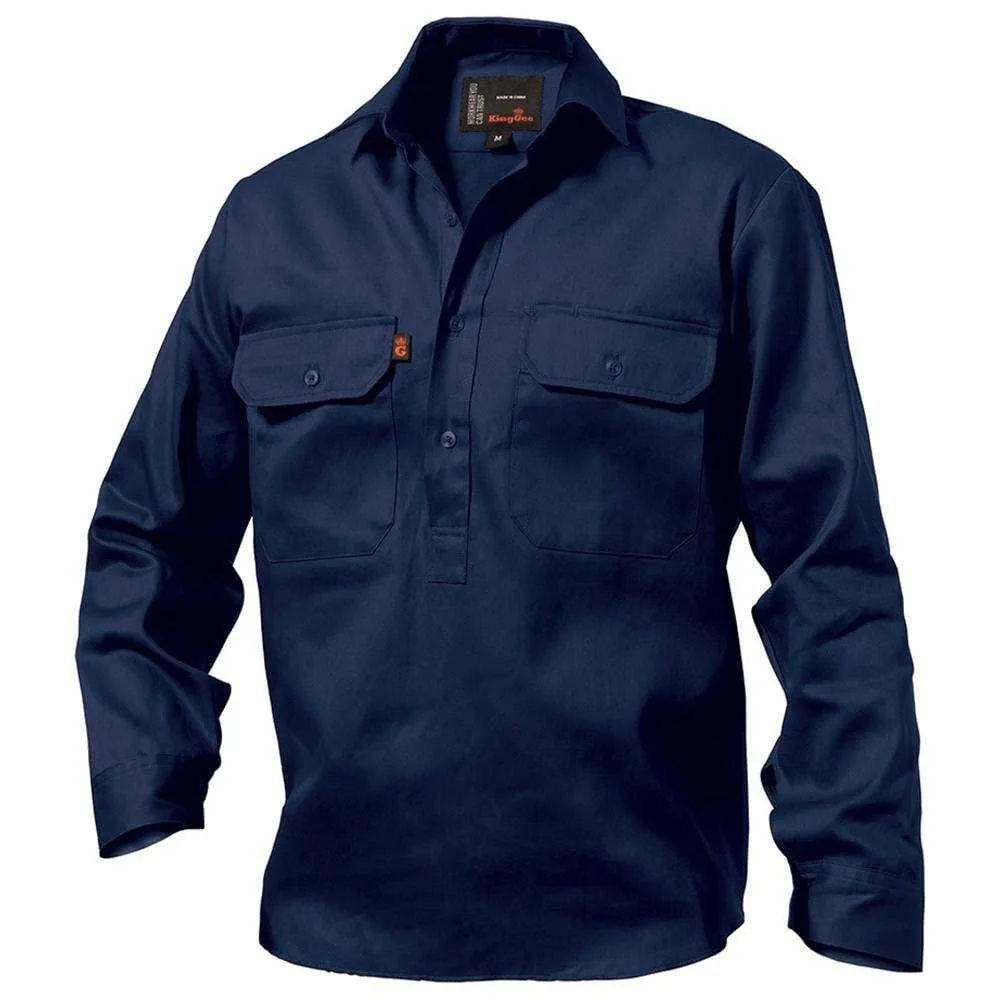 Closed Front Drill Shirt