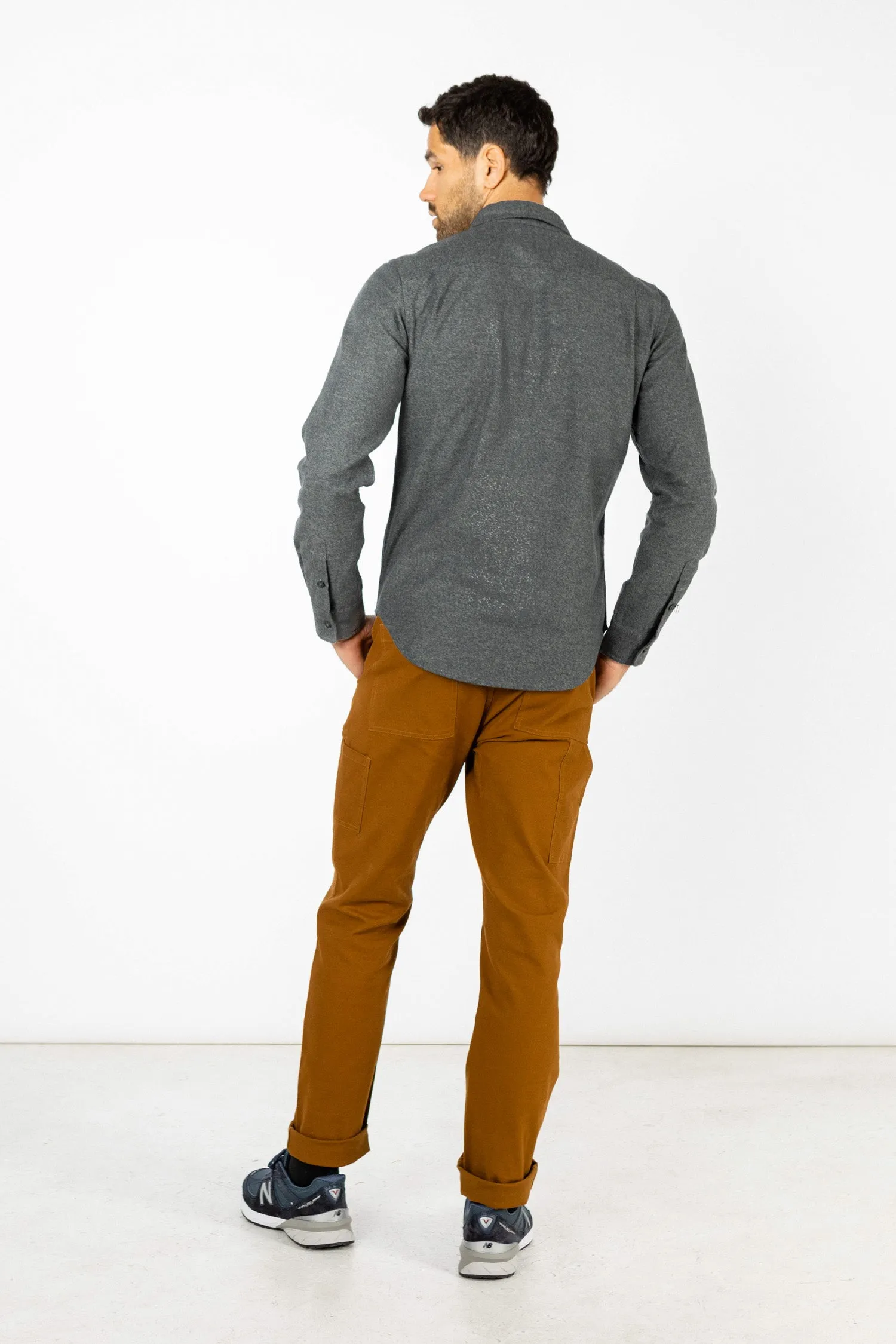 Cole Slim Shirt / Stone