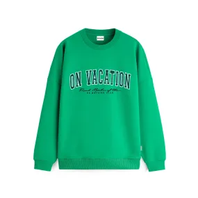 College Sweater - Mint Leaf