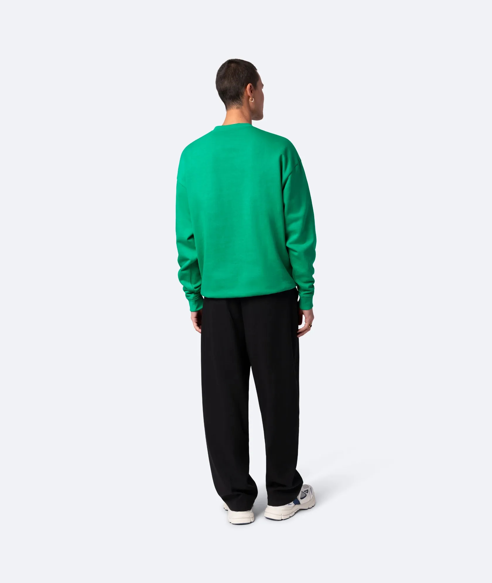 College Sweater - Mint Leaf