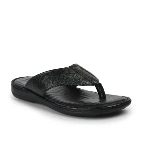 Coolers By Liberty Men HOL-128E Black Casual Slipper